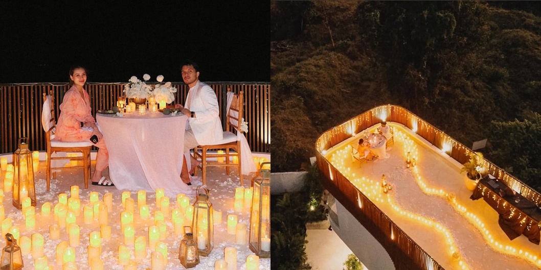 Thariq Halilintar Siapkan Dinner Romantis untuk Aal di Momen 1st Anniversary [Instagram]